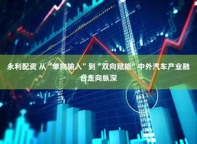 永利配资 从“单向输入”到“双向赋能”中外汽车产业融合走向纵深